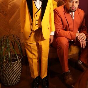 Boy’s Yellow 3-Piece Suit Set